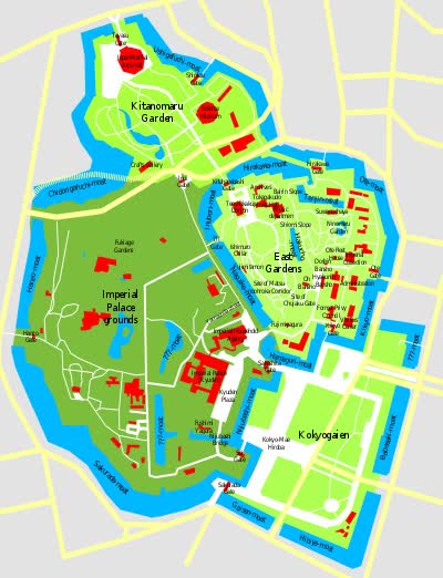 Palais Imperial Tokyo Plan