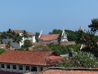 Galle Vue des toits de la vieille ville
